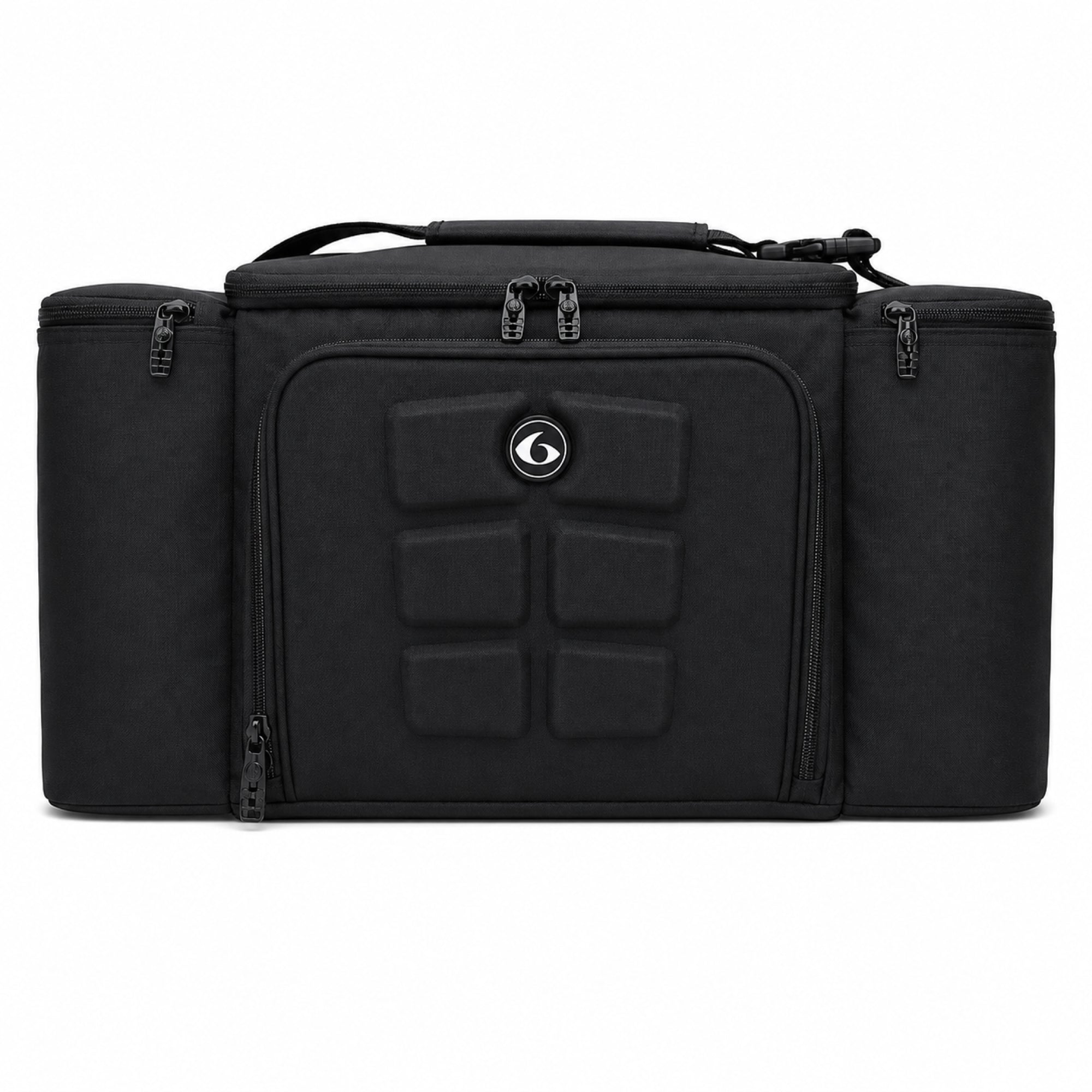Meal Prep Management Tote Bag | 4-Meal Lunch Box | Black Stealth | Innovator 300 | Six Pack Bags