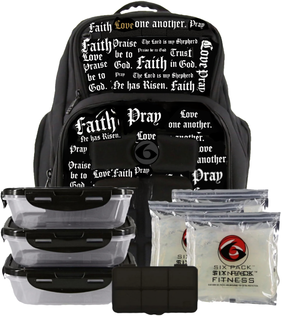 Pre-Order Scripture Innovator Expedition 300 Black/White Backpack Meal Prep