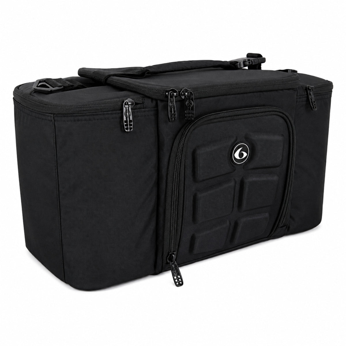 Meal Prep Management Tote Bag | 4-Meal Lunch Box | Black Stealth | Innovator 300 | Six Pack Bags